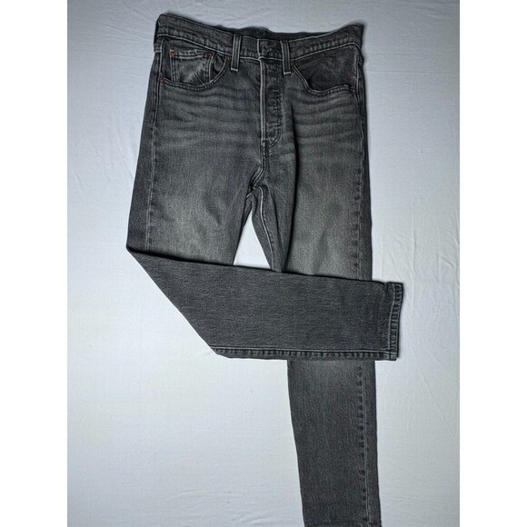 Levi's Denim - Vintage Levi's 501 S Jeans 27x28 Dark Wash Skinny Black Womens Button Fly